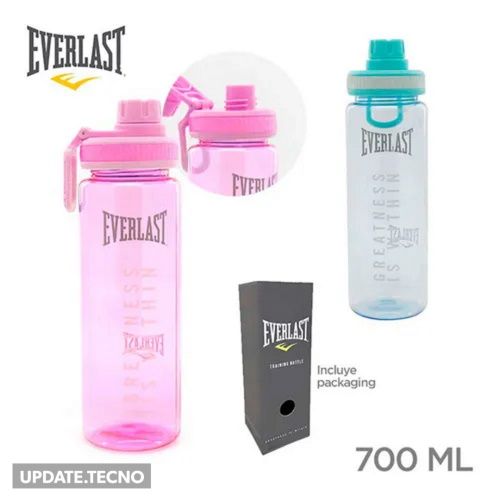 Botella deportiva de plástico sólido 700 ml