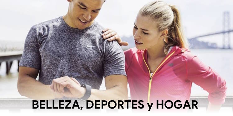 belleza, deportes y hogar